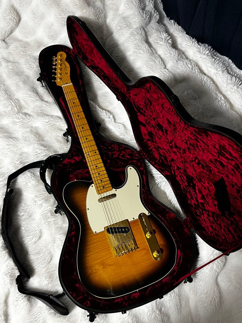 ギター Fender japan telecaster all flame maple