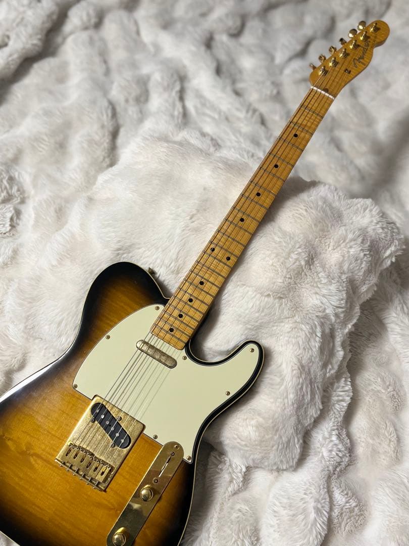 ギター Fender japan telecaster all flame maple