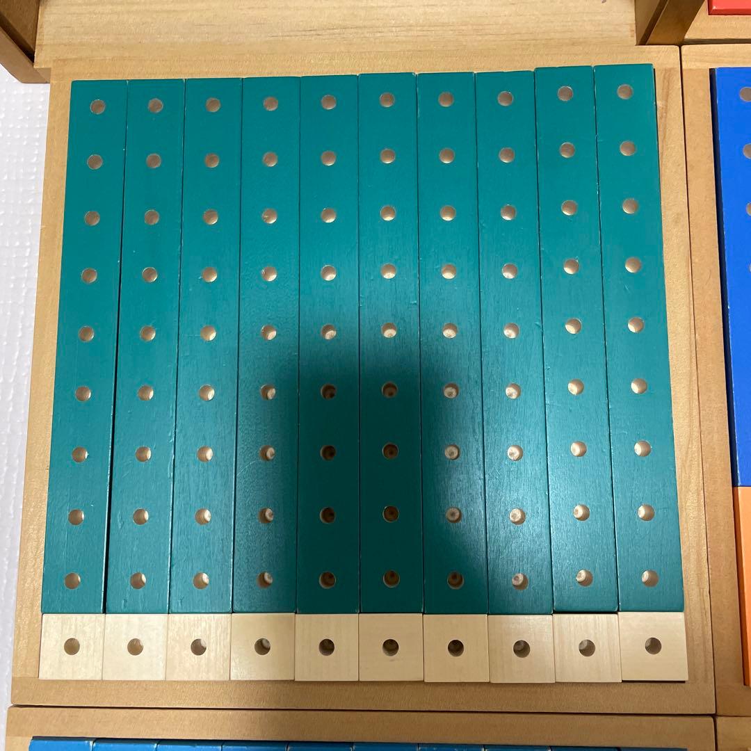 童具館　《かずの木》（カラー　2センチ基尺）