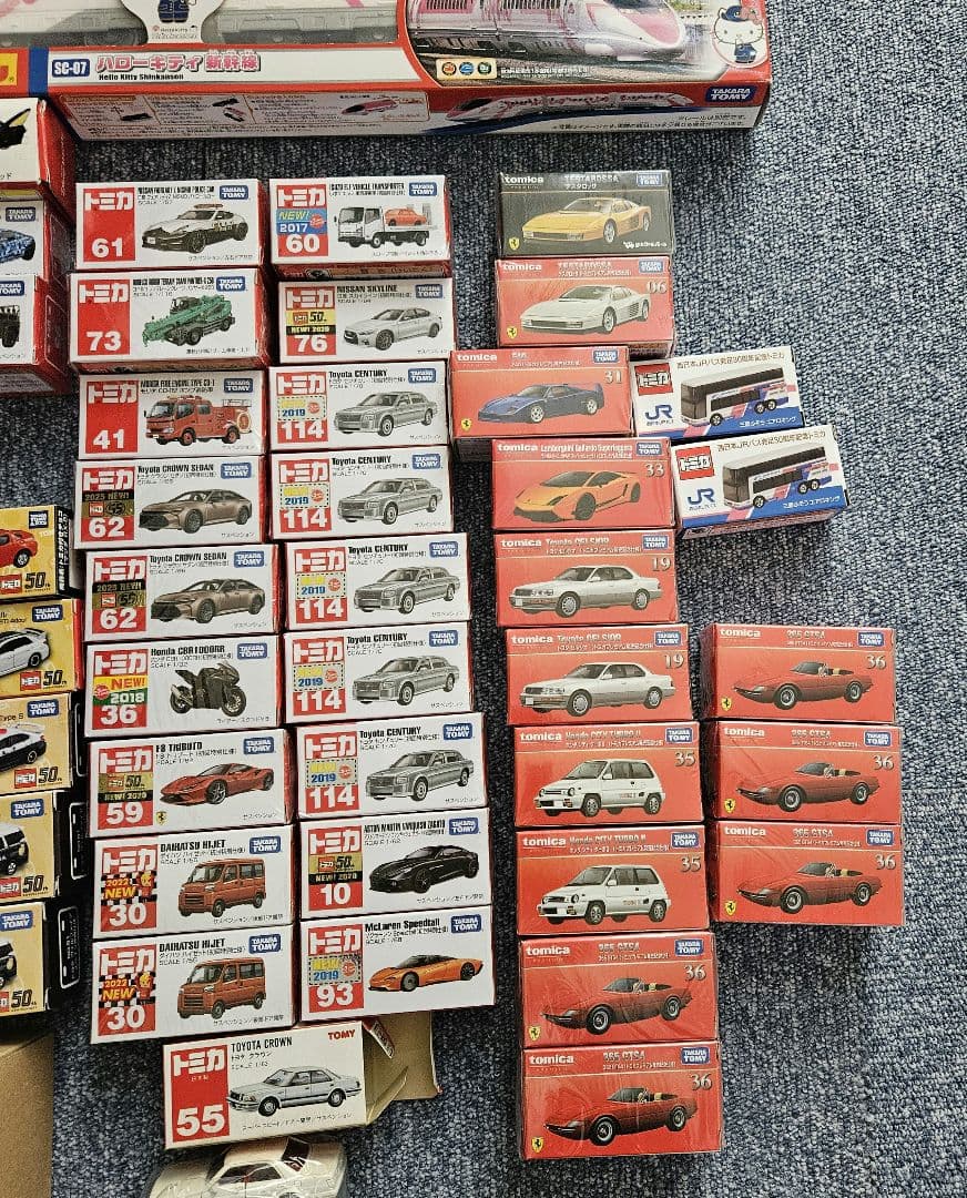 限定セール　トミカ　まとめ売り　60台　初回　廃盤　輸出　発売記念仕様