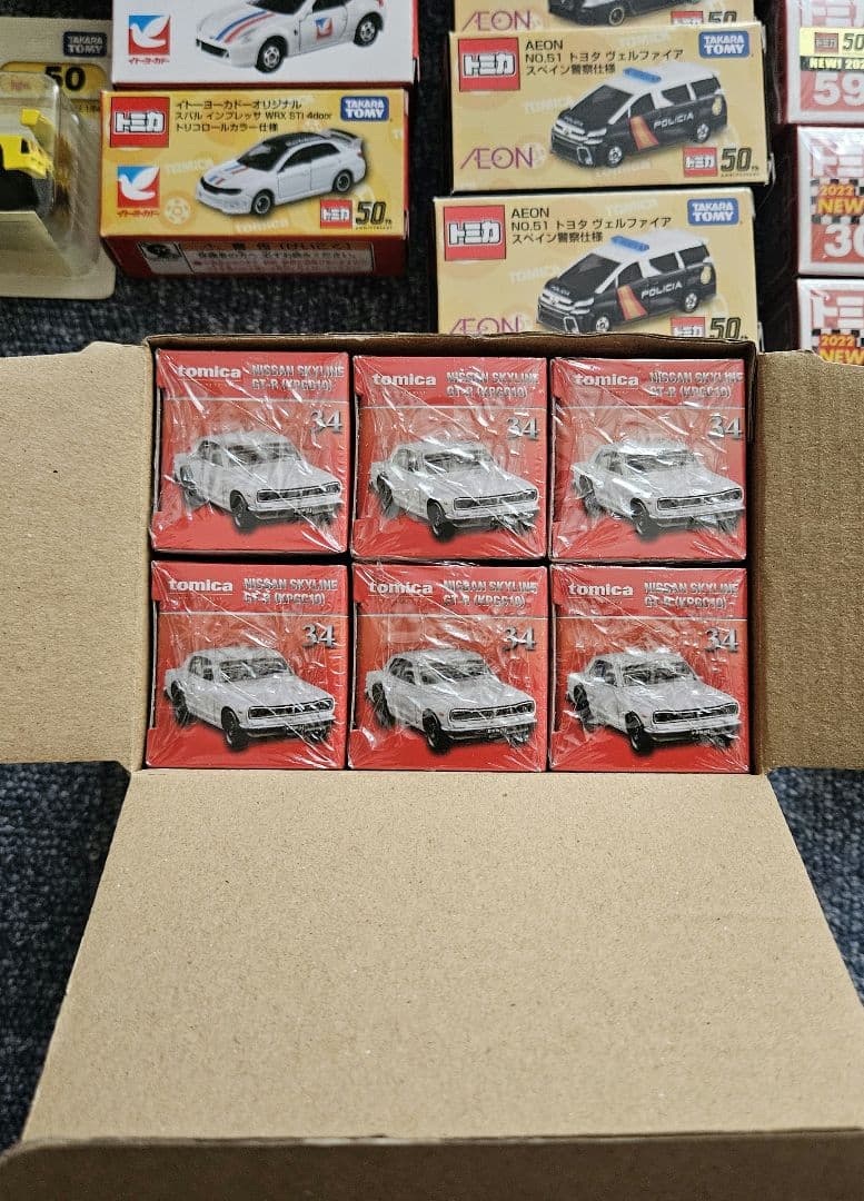 限定セール　トミカ　まとめ売り　60台　初回　廃盤　輸出　発売記念仕様