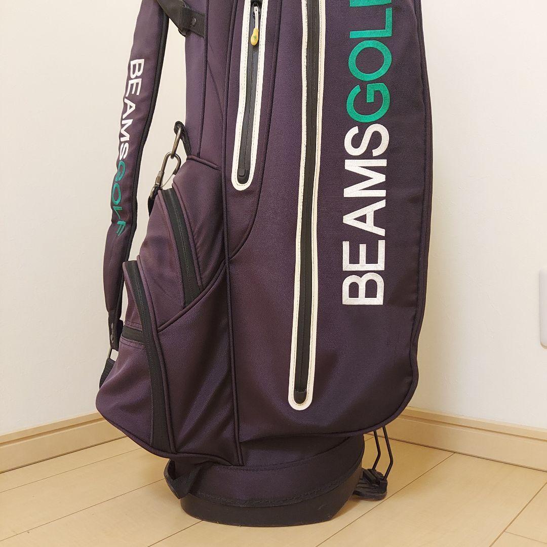 BEAMS GOLF ビームスゴルフ キャディバッグ スタンド ★ヘッドカバー付