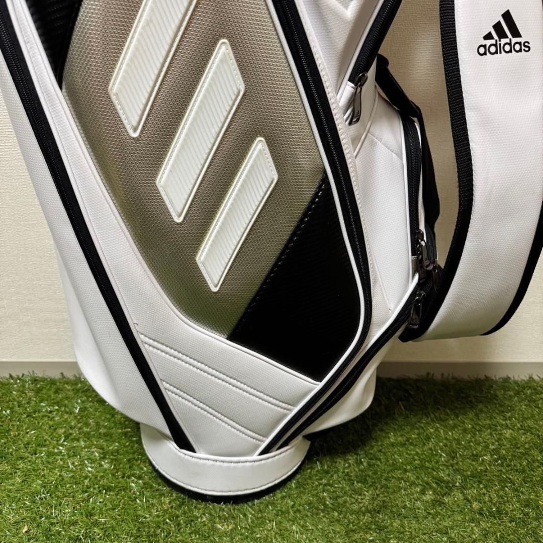 定価38,500（税込）adidas アディダス キャディバッグ ゴルフバッグ