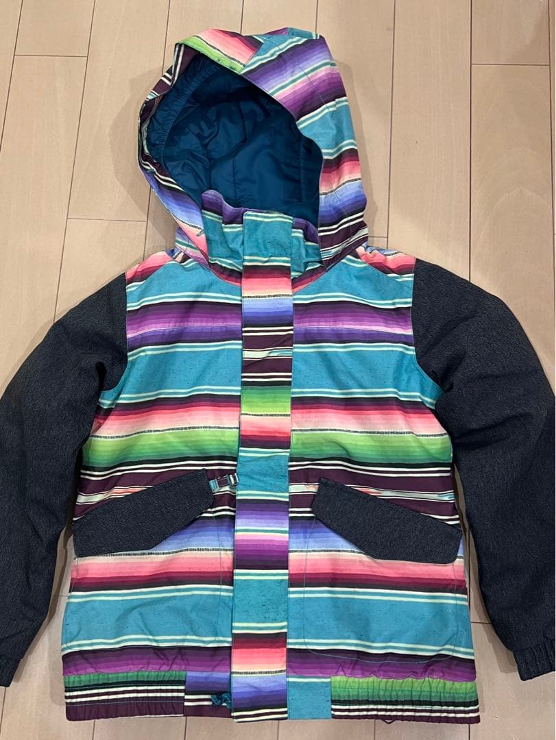 美品　burton キッズ　ガールズ　上下セット