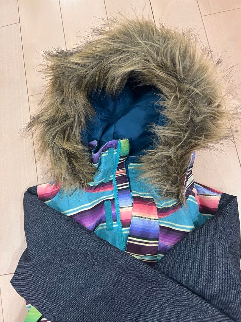 美品　burton キッズ　ガールズ　上下セット