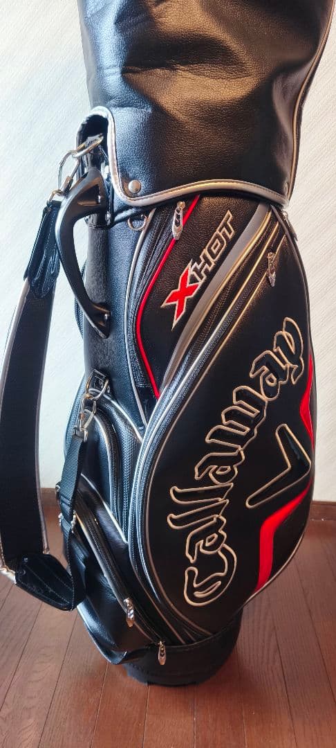 Callaway X Hot キャディバッグ 黒/赤