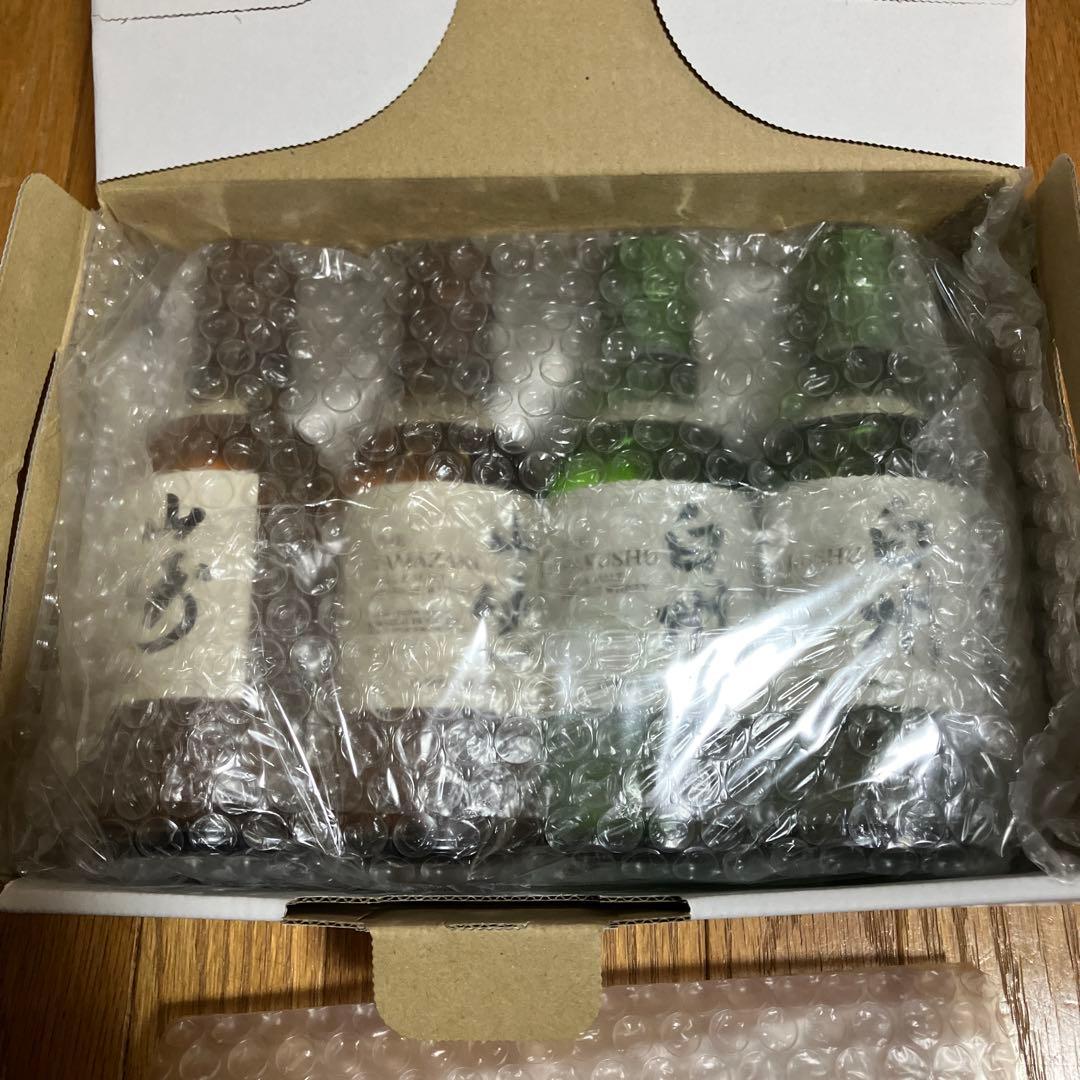 山崎・白州ウイスキーセット 180ml×4本