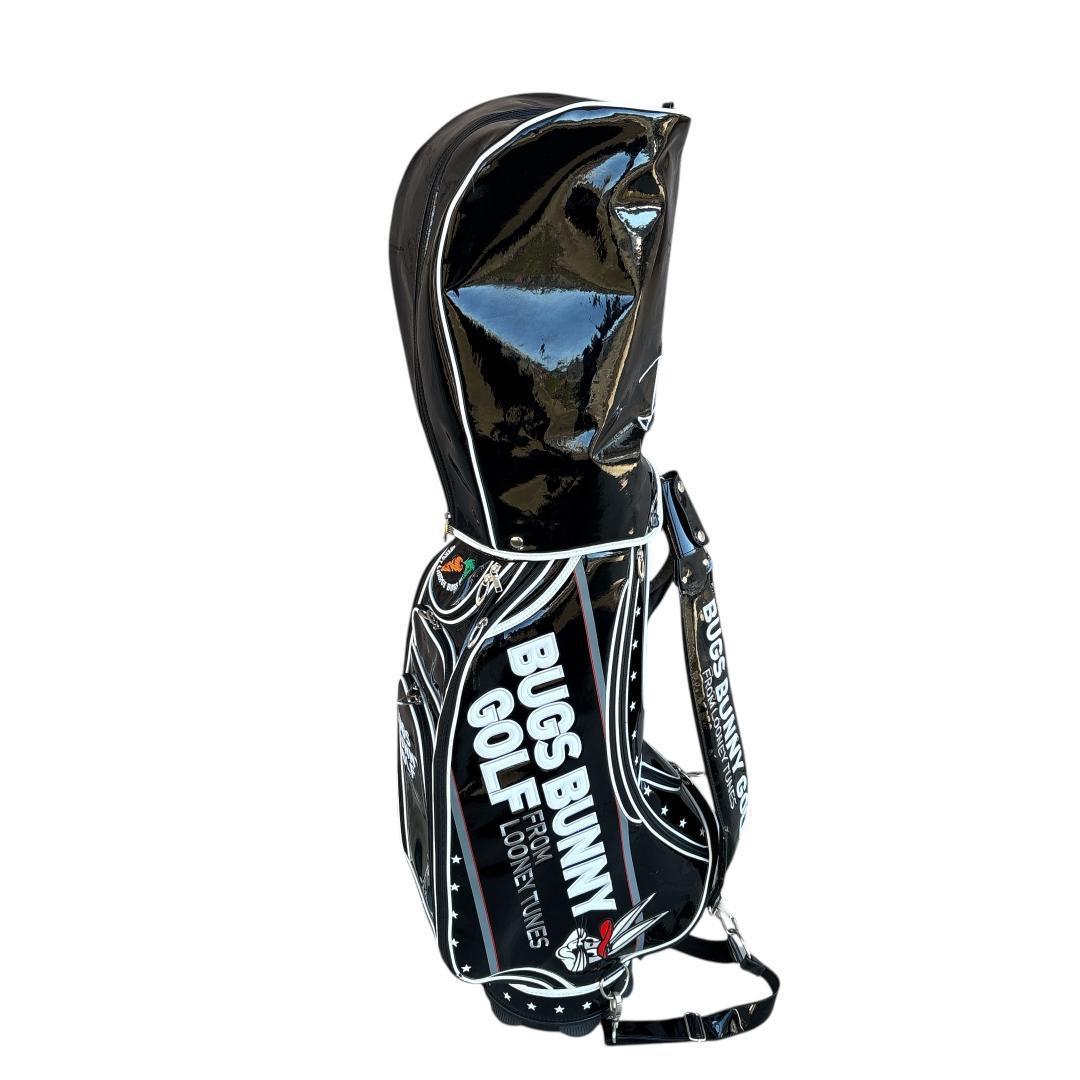 BUGS BUNNY ゴルフキャディバッグ エナメルブラック [希少]