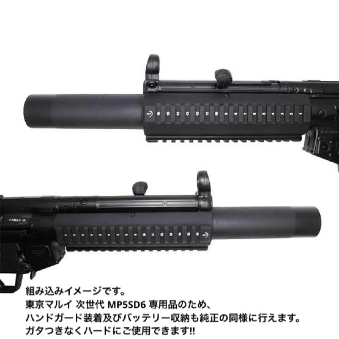 WIITECH 次世代 MP5 SD6 専用 B&T ハンドガード 東京マルイ