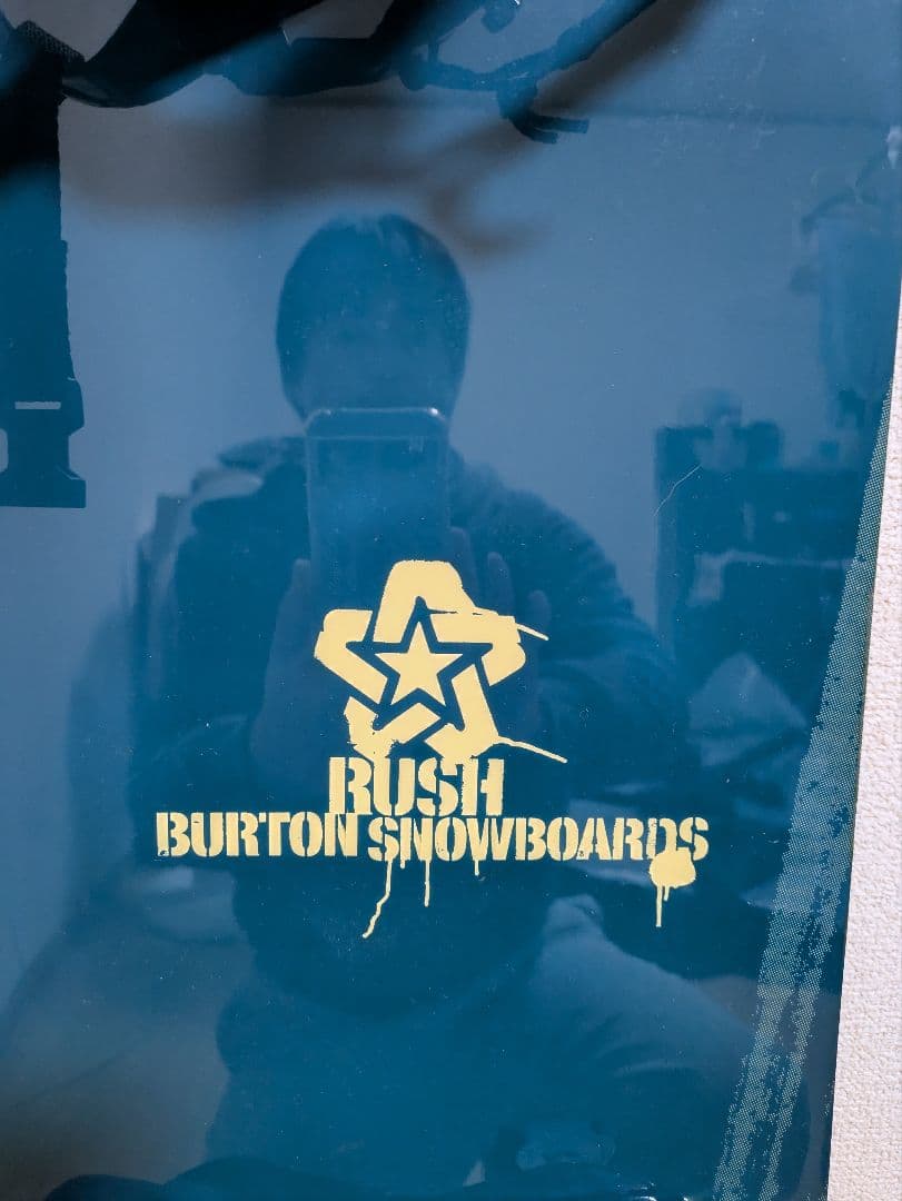 BURTON バートン　スノーボード 55 　 バインディング付　レア物