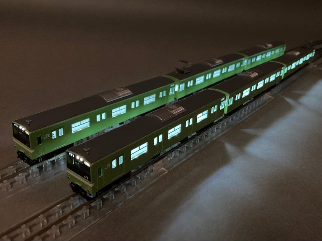 室内灯付 201系 JR西日本 30N更新車 ウグイスTOMIX 98813