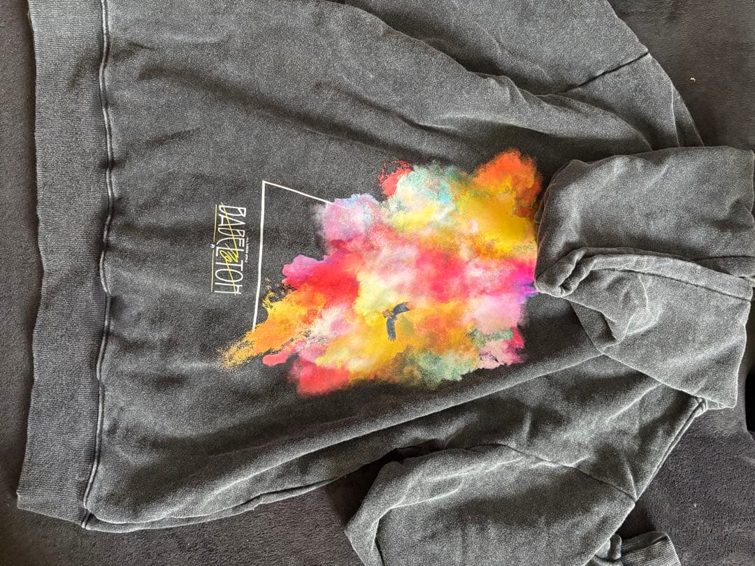 Mrs. GREEN APPLE バベルの塔 パーカー イエロー タオル