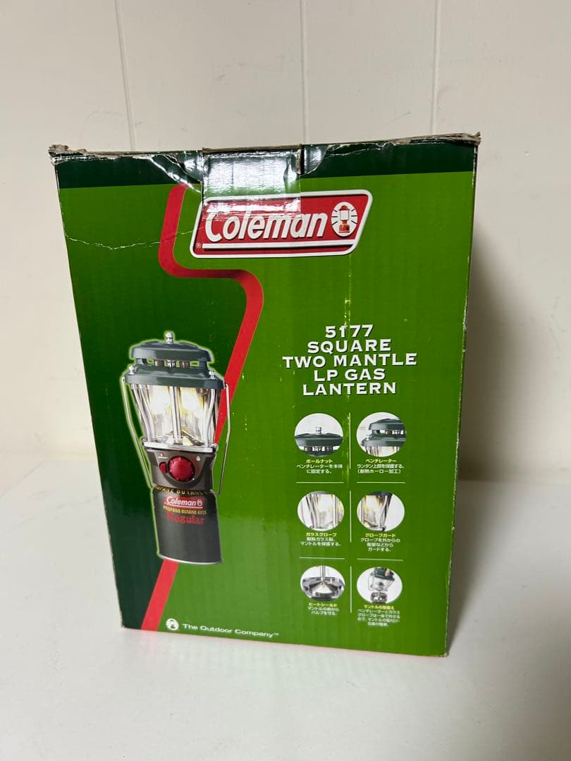 Coleman 5177 スクエアツーマントル　 LPガスランタン
