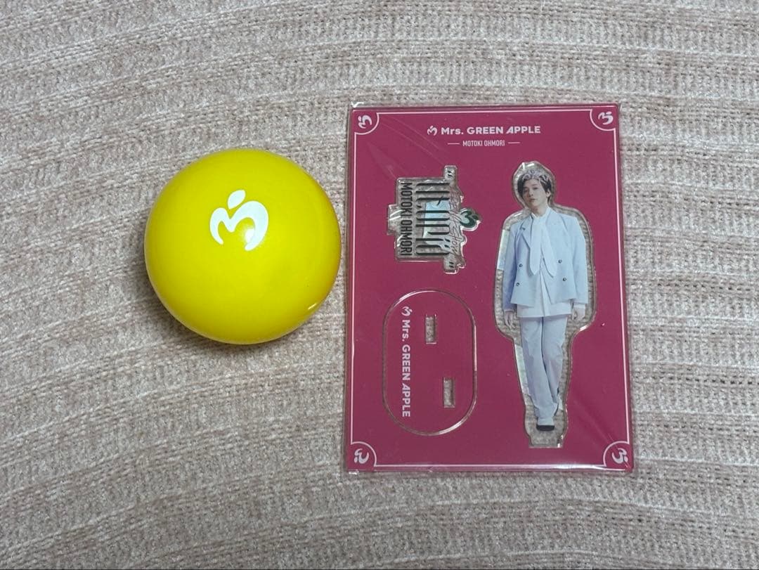 【超貴重】ミセスグリーンアップル 大森元貴 ボール Utopia アクスタ