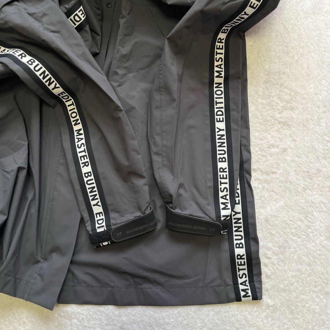 極美品　近年　マスターバニー　2way ロゴ　レインワンピース　フットカバー