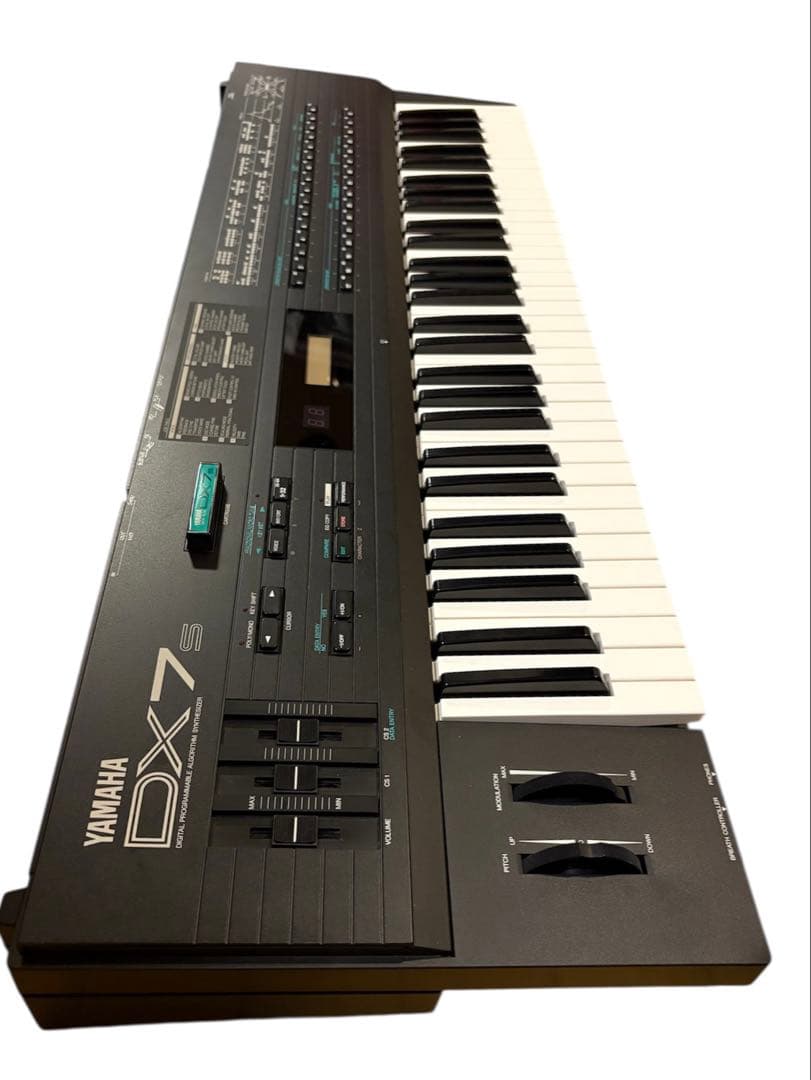 YAMAHA シンセサイザー DX7S 純正ソフトケースとROM付き美品