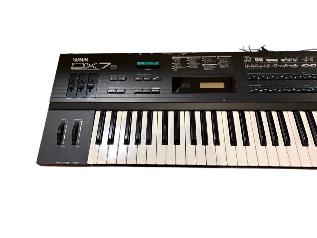 YAMAHA シンセサイザー DX7S 純正ソフトケースとROM付き美品