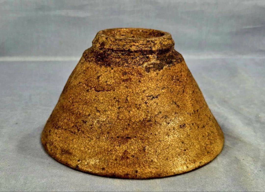 ⭐︎美品★表千家一二代惺斎極高麗黄伊羅保茶碗裏千家茶道具高麗茶碗楽吉左衛門