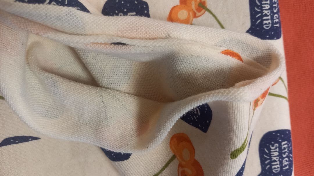 オレンジチェリーの犬の服