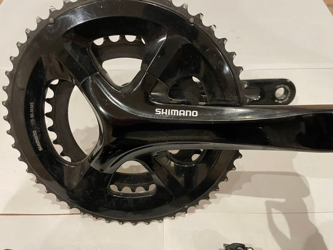 SHIMANO 105 R7000 ディレーラー前後 クランク