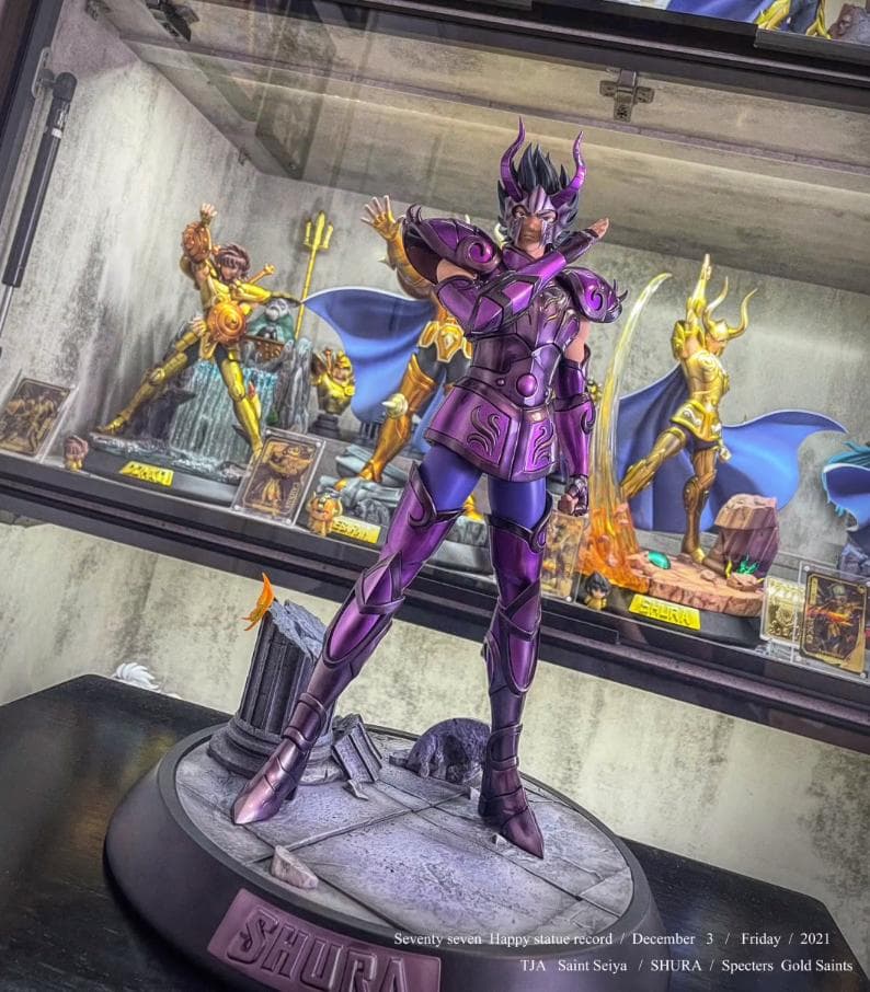 聖闘士星矢 カプリコーンシュラ（冥衣)ガレージキット ガレキ スタチュー1/6