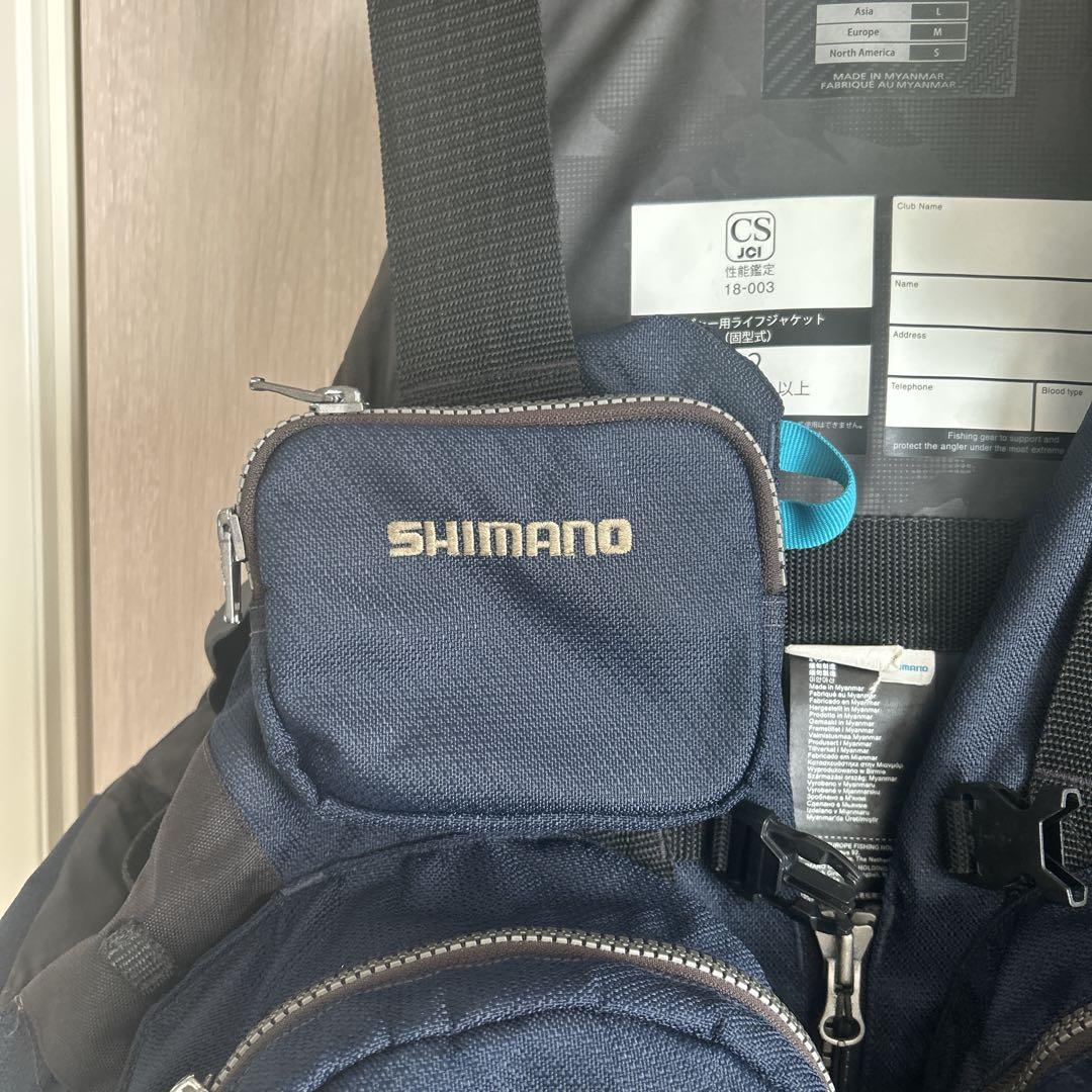 シマノ トリッパー ゲームベスト VF-275R サイズL