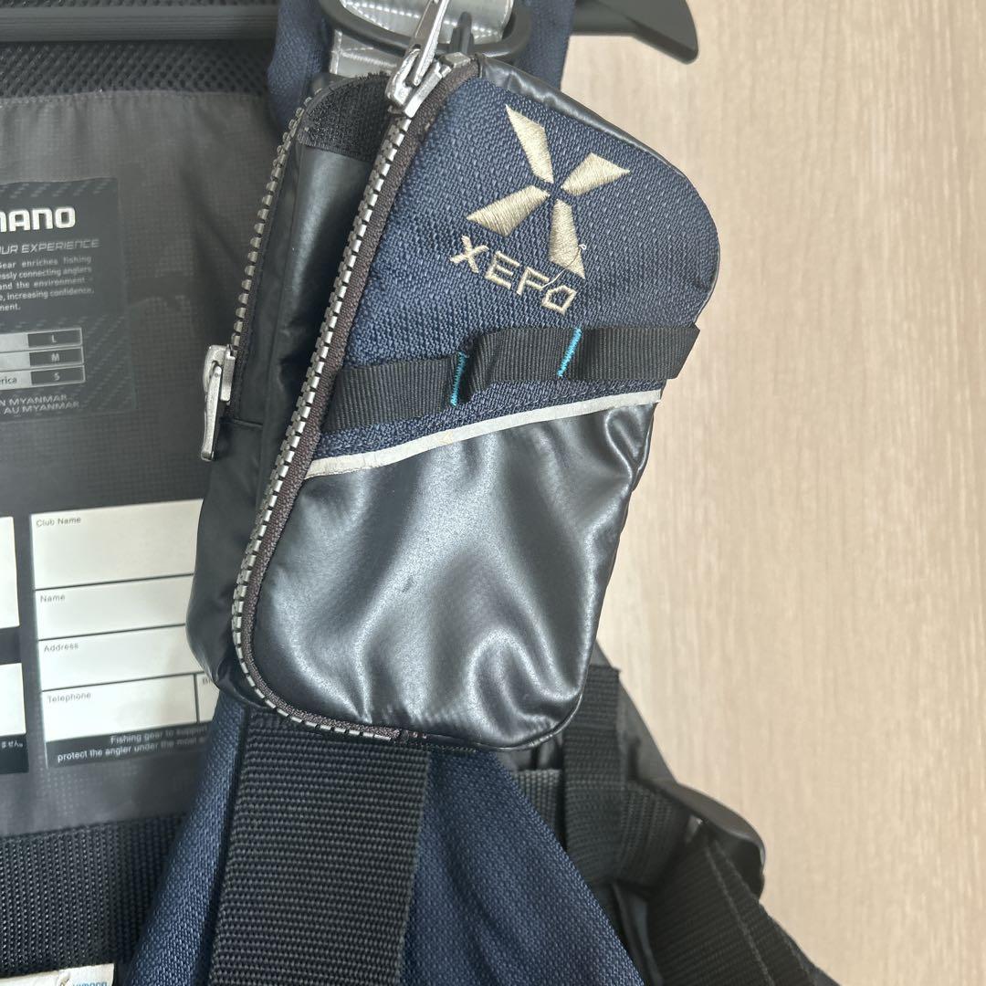 シマノ トリッパー ゲームベスト VF-275R サイズL