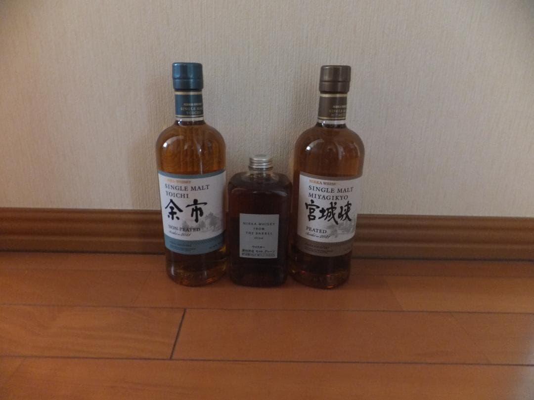 ニッカ・ウヰスキー7本　余市ノンピーテッド／宮城峡ピーテッド他　新品未開封