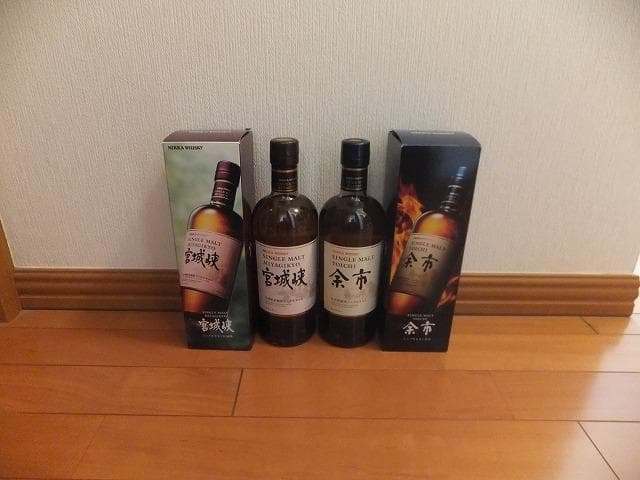 ニッカ・ウヰスキー7本　余市ノンピーテッド／宮城峡ピーテッド他　新品未開封