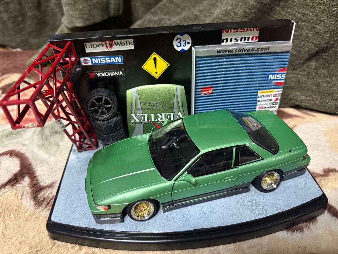 S13 シルビア 1/24 ジオラマ