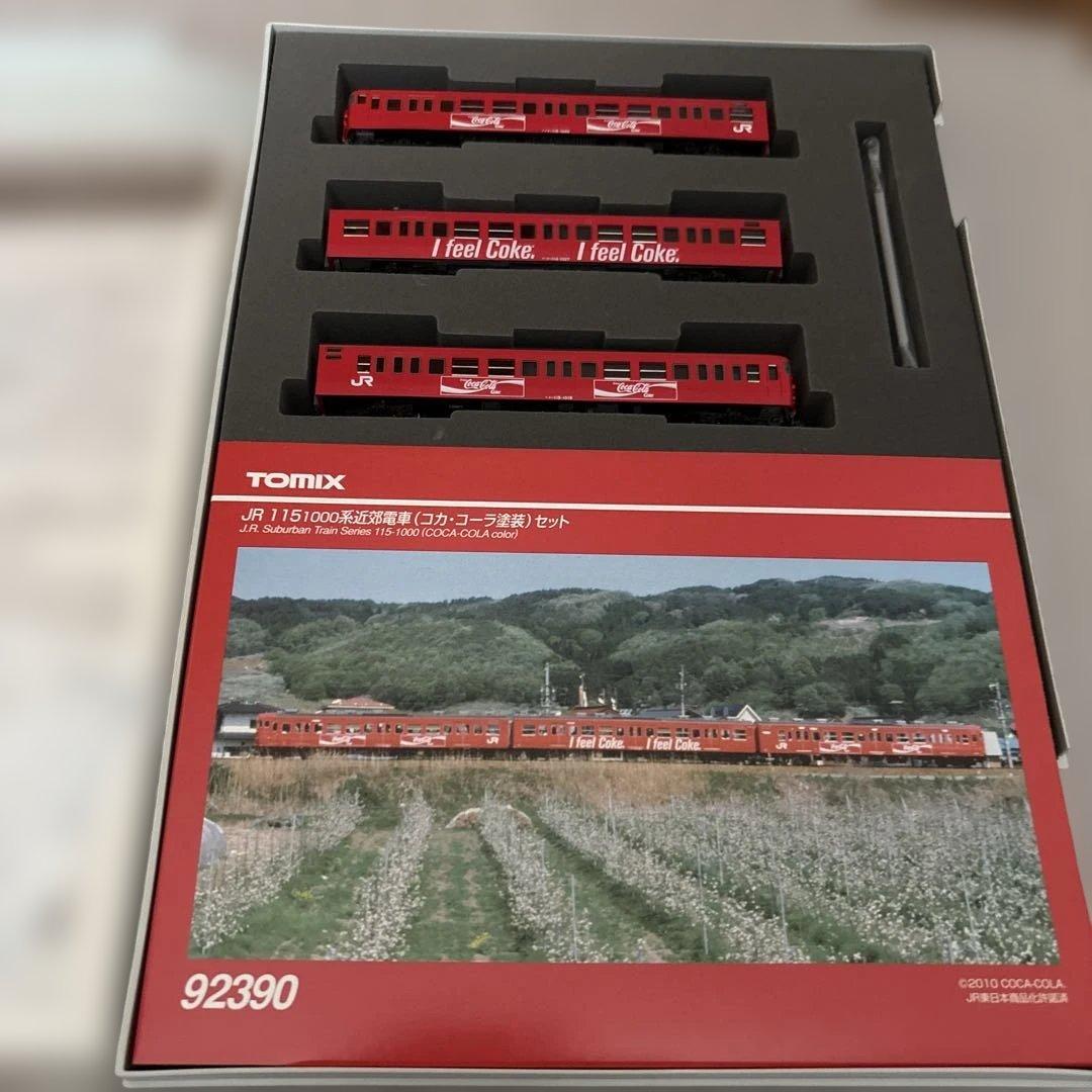値下げ新品未使用 JR 115系5000番台 コカ・コーラ色 セット 92390