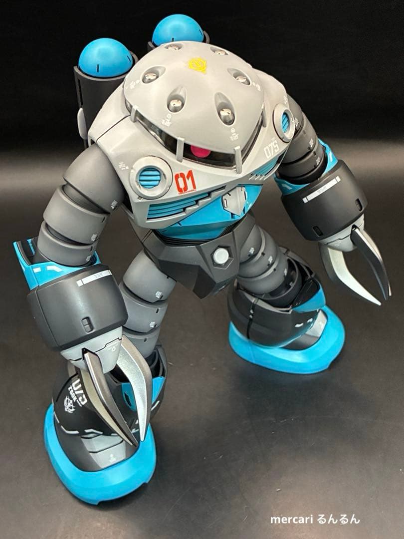 1/100 MSM-07 ズゴック 初音ミクカラーver塗装完成品