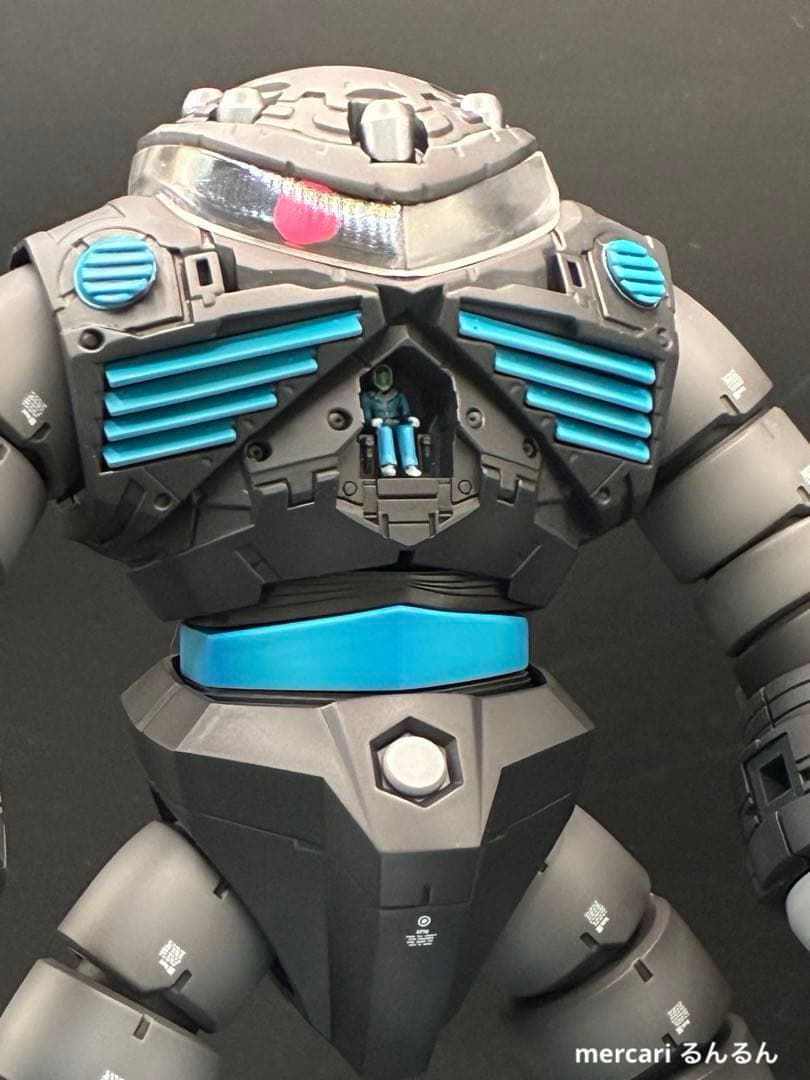 1/100 MSM-07 ズゴック 初音ミクカラーver塗装完成品