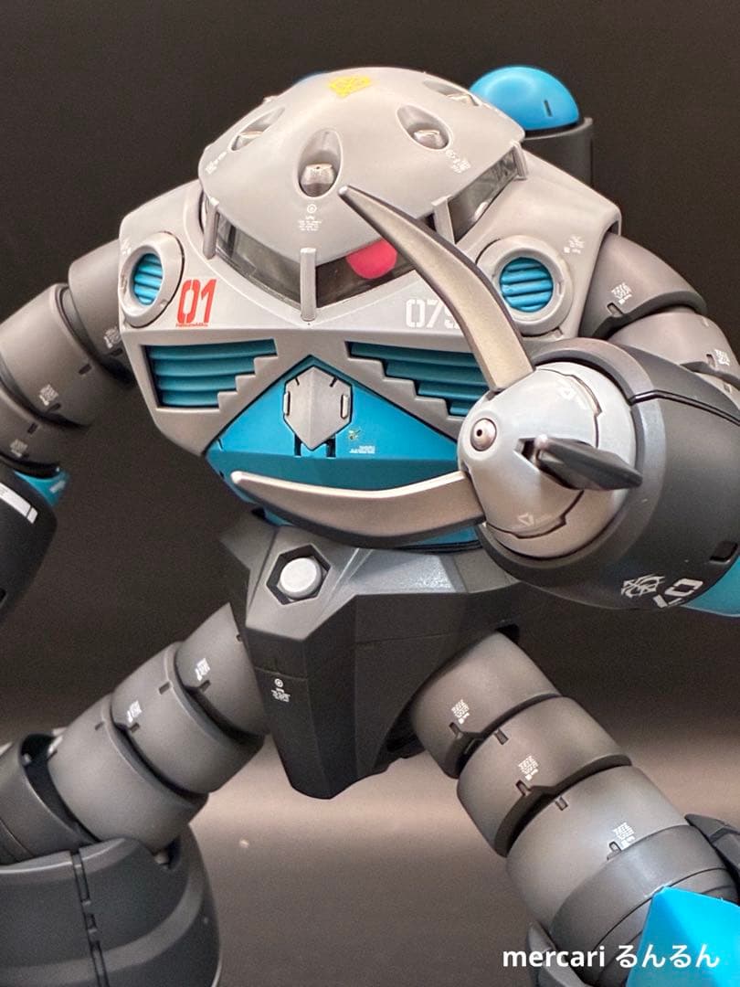 1/100 MSM-07 ズゴック 初音ミクカラーver塗装完成品