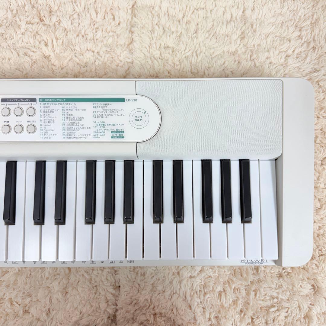 【新品・未使用品】CASIO LK-530 光ナビゲーション キーボード