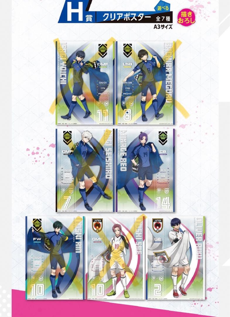 ブルーロック 一番くじ