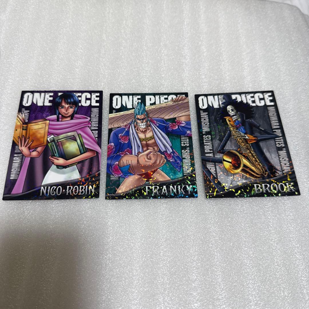 希少 ワンピース 麦わらの一味 9枚セット