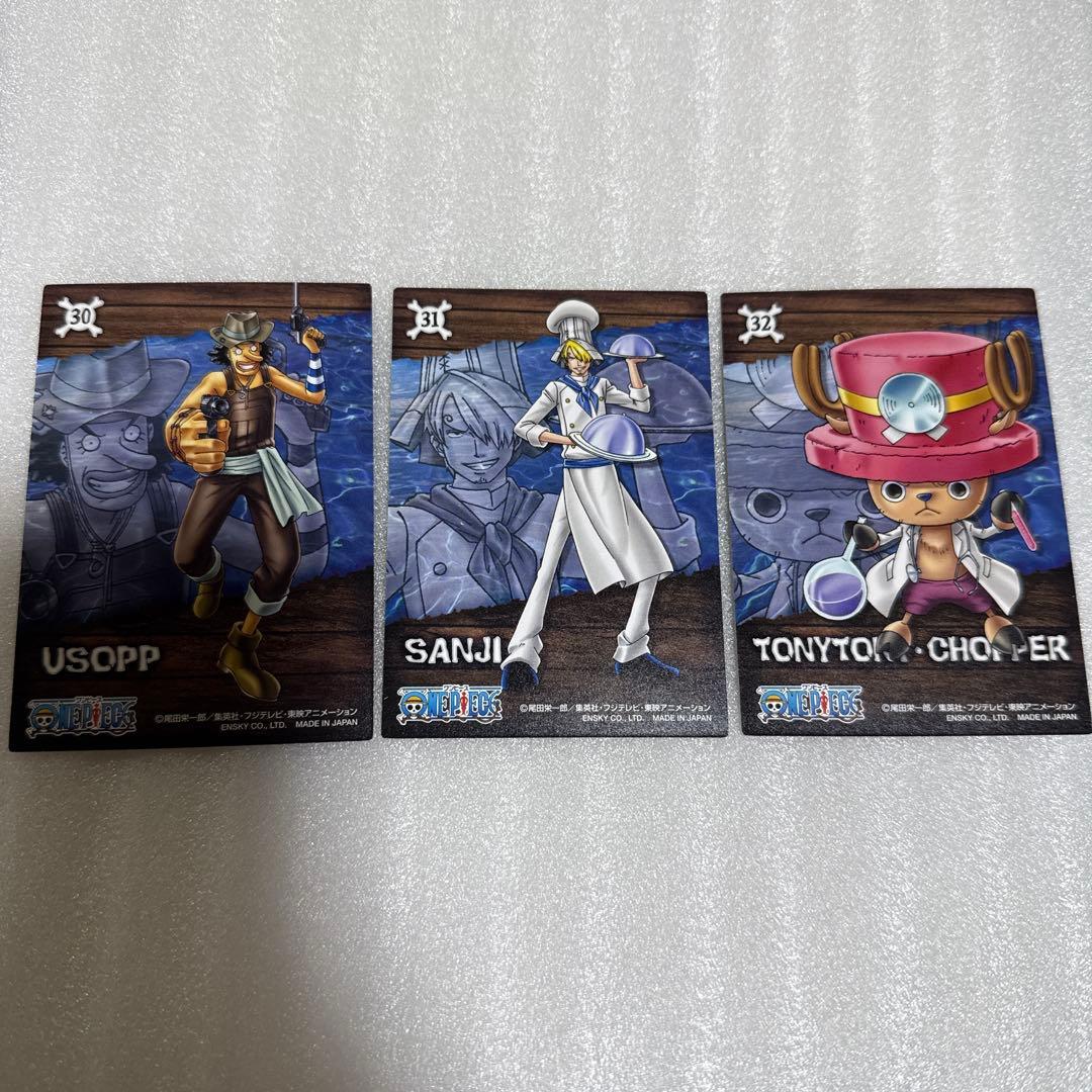 希少 ワンピース 麦わらの一味 9枚セット