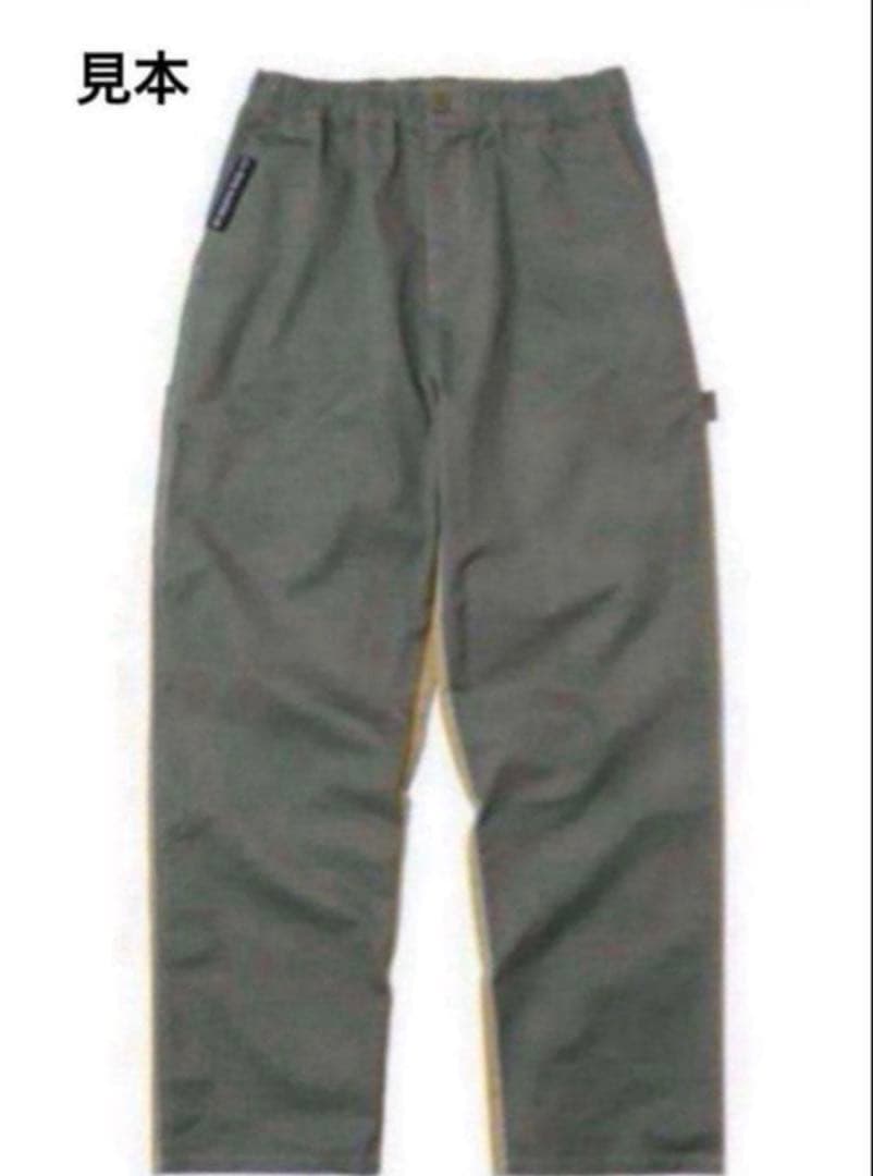 世田谷ベース　コットン ペインターパンツ オリーブ×ベージュ　Mサイズ