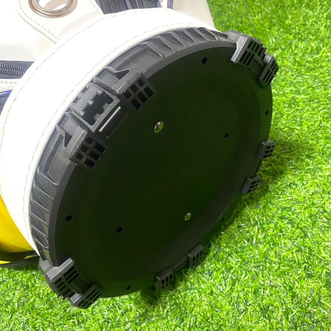 【新品】PING ピン キャディバッグ ホワイト ネイビー ミスターピン ゴルフ