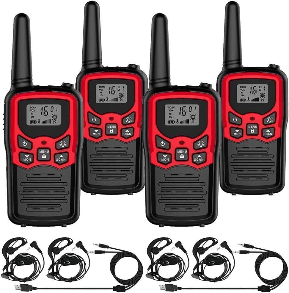 【M2308-118-89】インカム 特定小電力 トランシーバー 4台セット