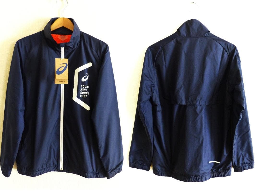 送料込 新品 17,800円★アシックス 裏トリコットウィンドブレーカー 上下