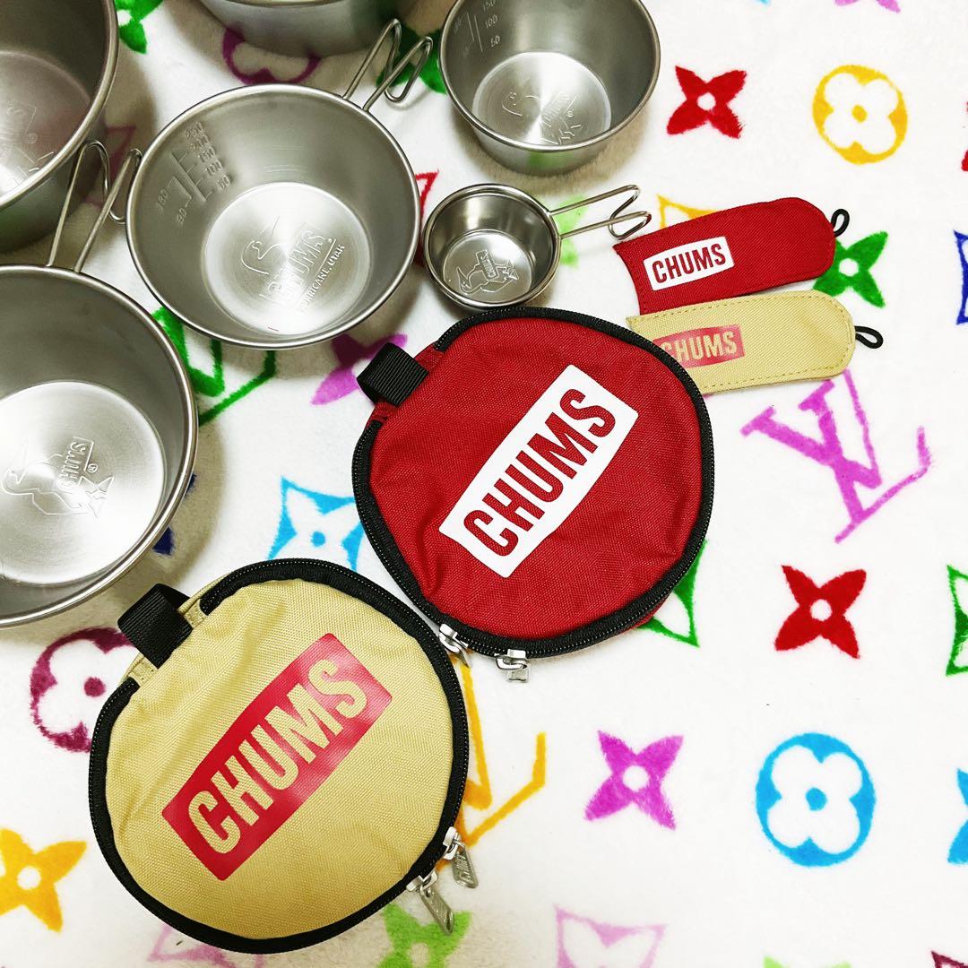 CHUMSシェラカップ6点&シェラカップハンドルカバー&ケース計10点セット