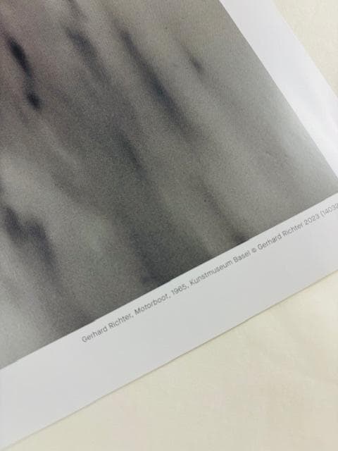 アートポスター/Motorboot1965/ゲルハルト・リヒター/Richter