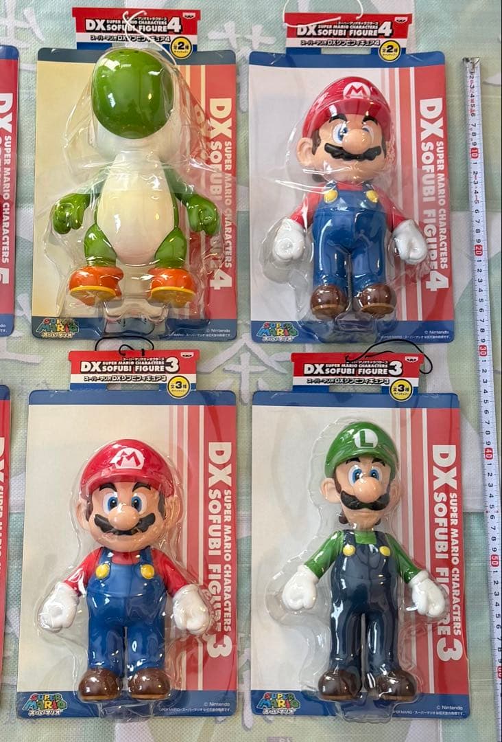 スーパーマリオ DX ソフビフィギュア 8点セット 新品未開封品 超レア