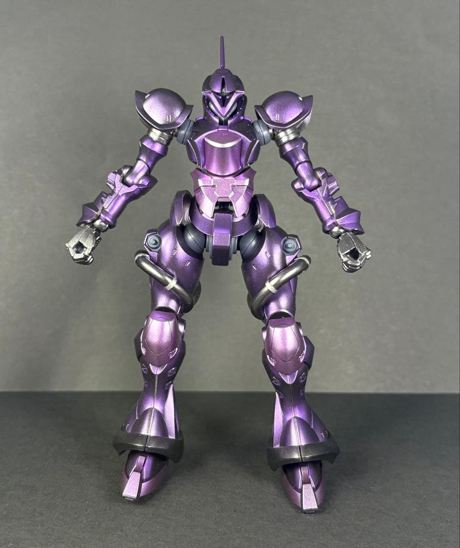 エグザベ専用ギャン×風雲再起　 ミキシング　全塗装完成品