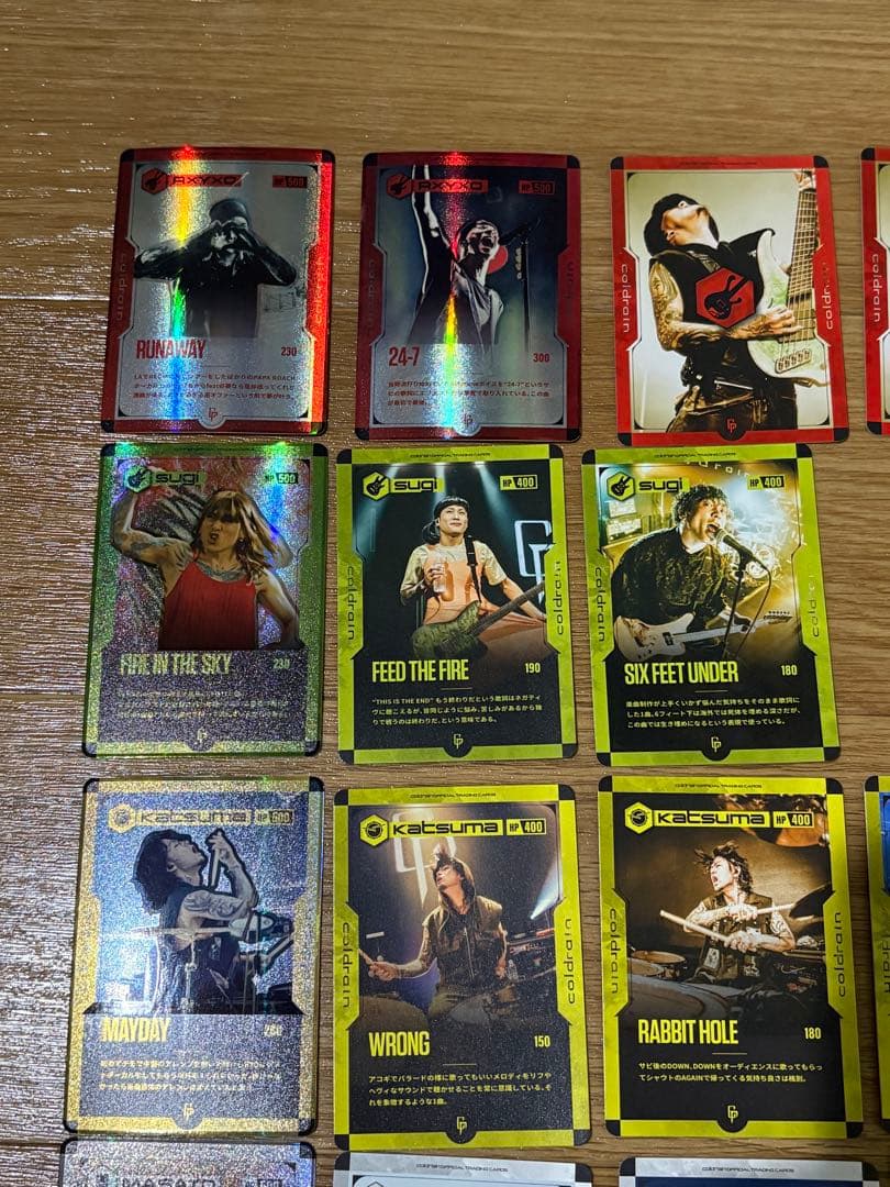 coldrain トレーディングカード 27枚 セット