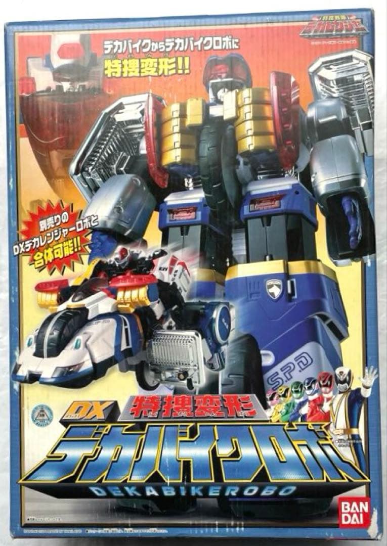 【未開封】特捜変形 DXデカバイクロボ 特捜戦隊デカレンジャー