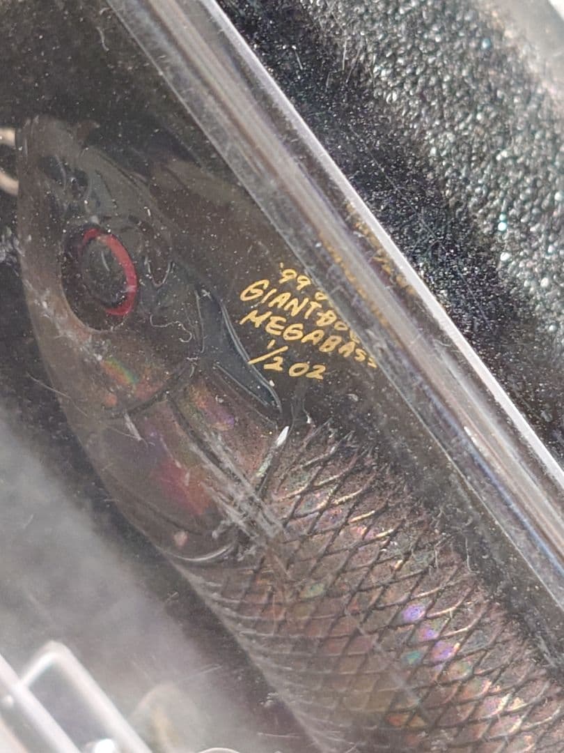 メガバス ジャイアントドッグX '99 GGデッドリーブラックシャッド 新品未