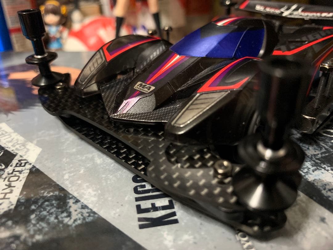 タミヤ ミニ四駆 トライゲイルブラックスペシャル カスタム